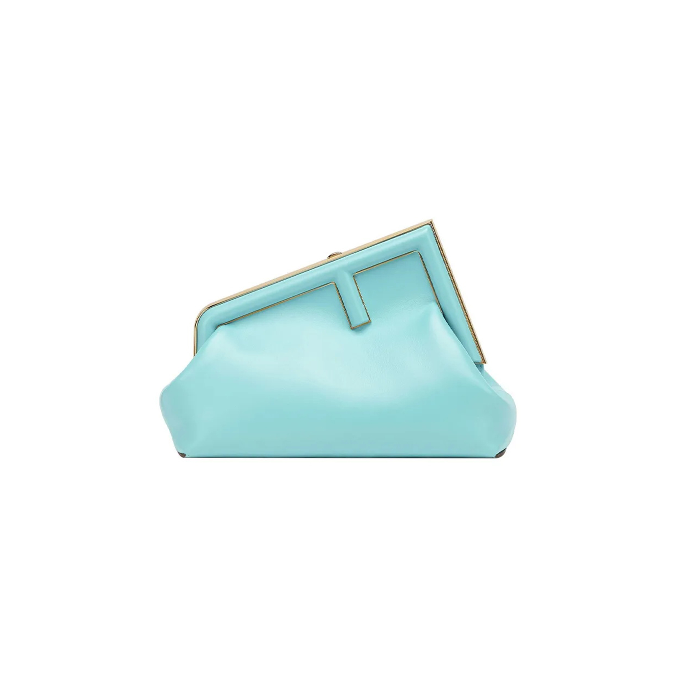 FENDI FIRST CLUTCH BAG BLUE 8BP129ABVEF1JTX (26*18*9.5cm)